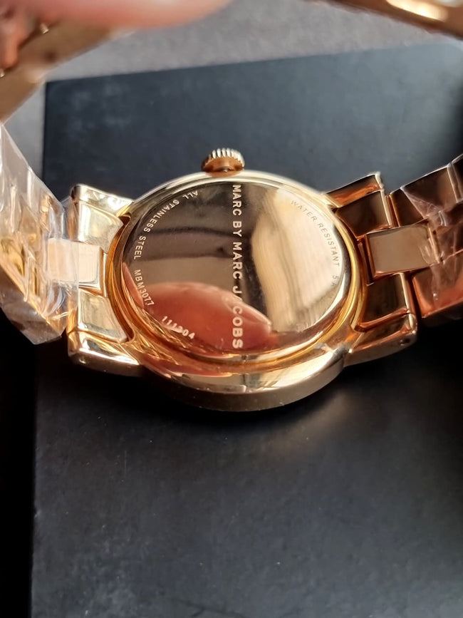 Marc Jacobs MBM3077 Ladies AMY Rose Gold Watch Main Image