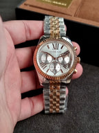 Michael Kors Women’s Quartz Stainless Steel Strap Silver Dial 38mm Watch MK5735