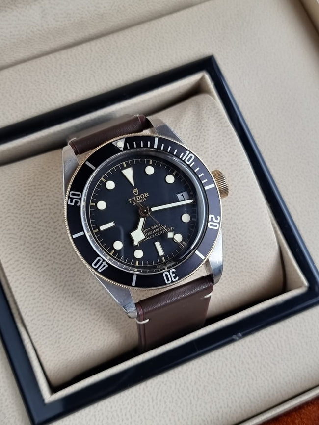 Tudor Black Bay S&G Steel Gold Textilband M79733N-0005 Main Image