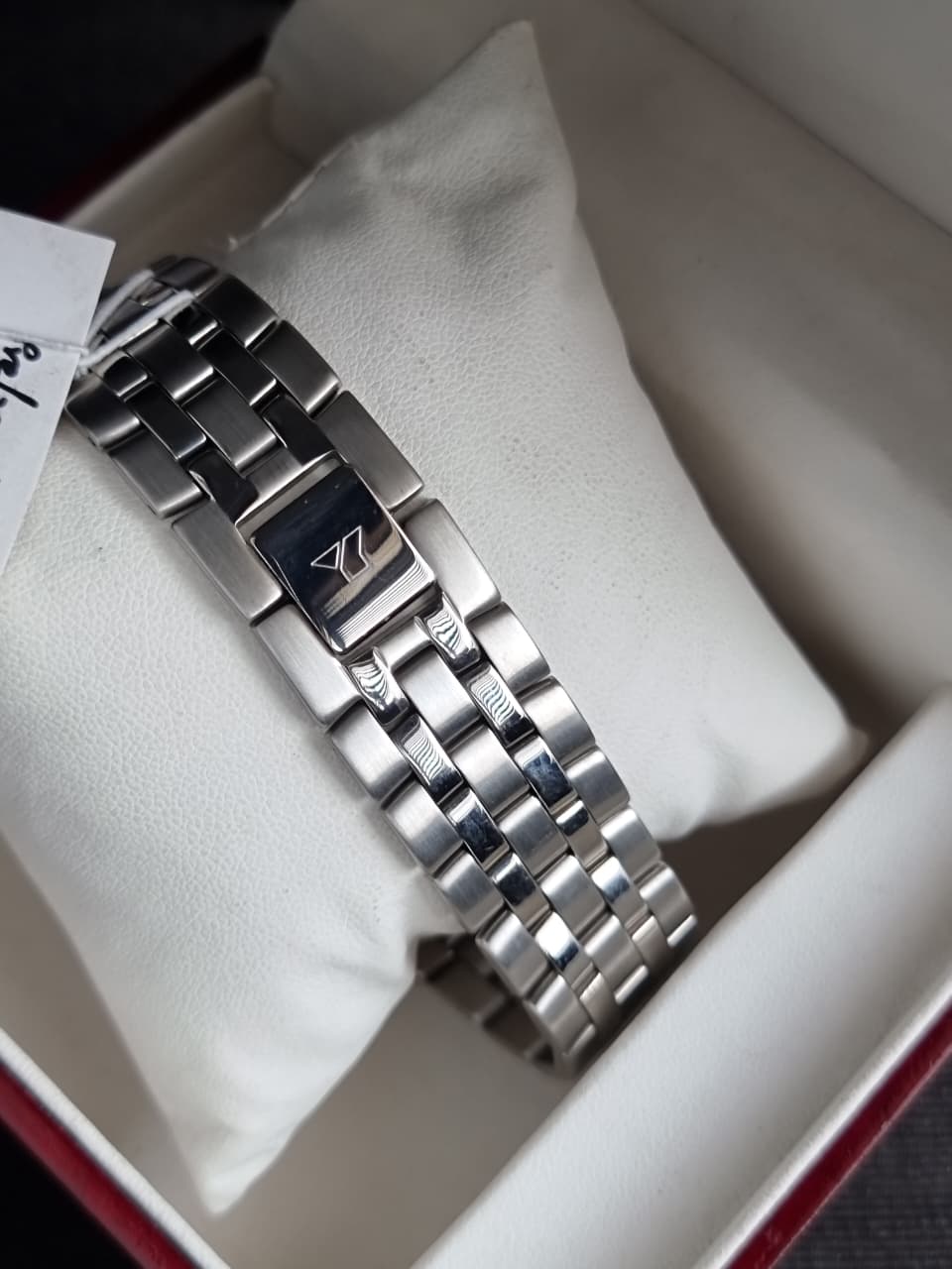 Yema Silver Chain White Dial Silver Casing Quartz Watch