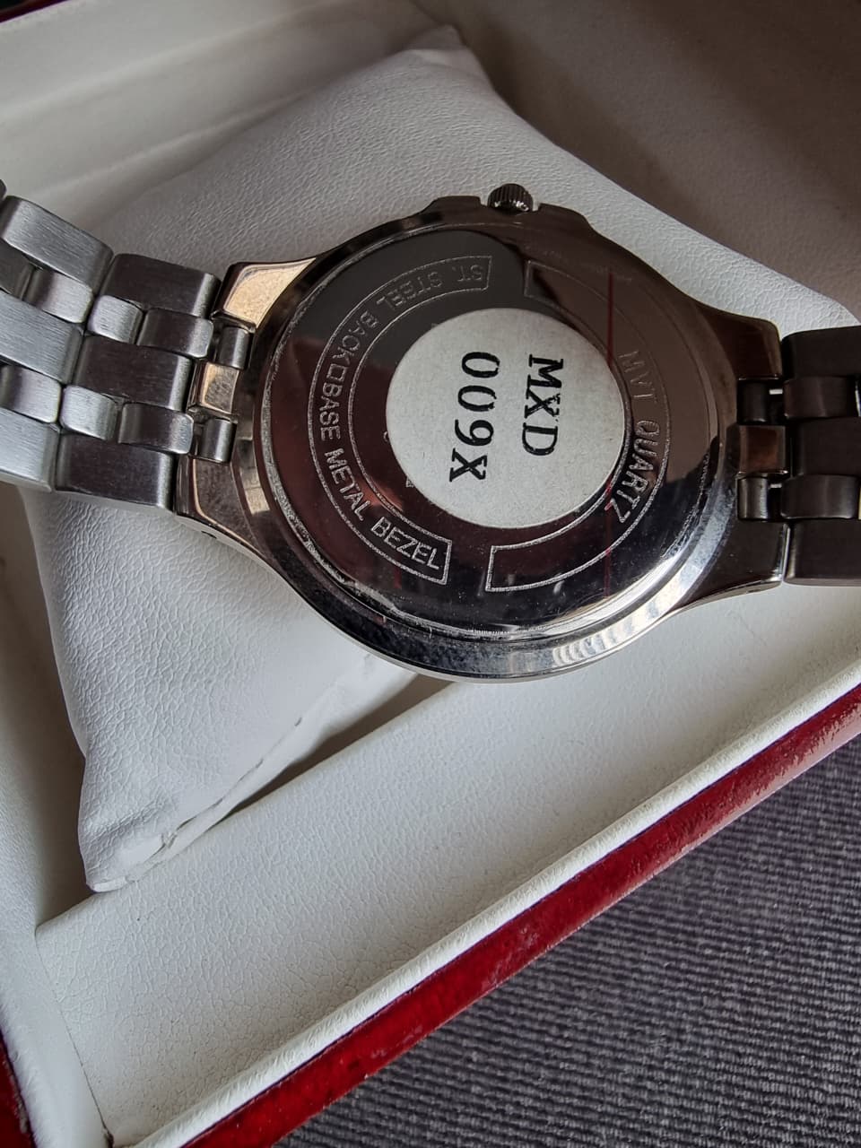 Yema Silver Chain White Dial Silver Casing Quartz Watch
