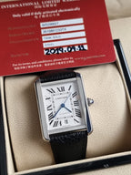 CARTIER Tank Solo XL Automatic Silver Dial Men's Watch Item No. W5200027