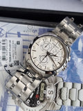 Tissot Couturier Silver Stainless Steel Silver Dial Chronograph Quartz Watch for Men's T035.617.11.031.00