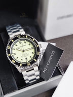 Emporio Armani Sea Explorer Automatic Stainless Steel Bracelet Diver’s Watch – 42.5 mm (AR60083)