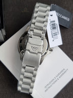 Emporio Armani Sea Explorer Automatic Stainless Steel Bracelet Diver’s Watch – 42.5 mm (AR60083)