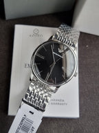 Emporio Armani AR11600 Minimalist Gents Watch – Sleek Black Dial & Steel Strap