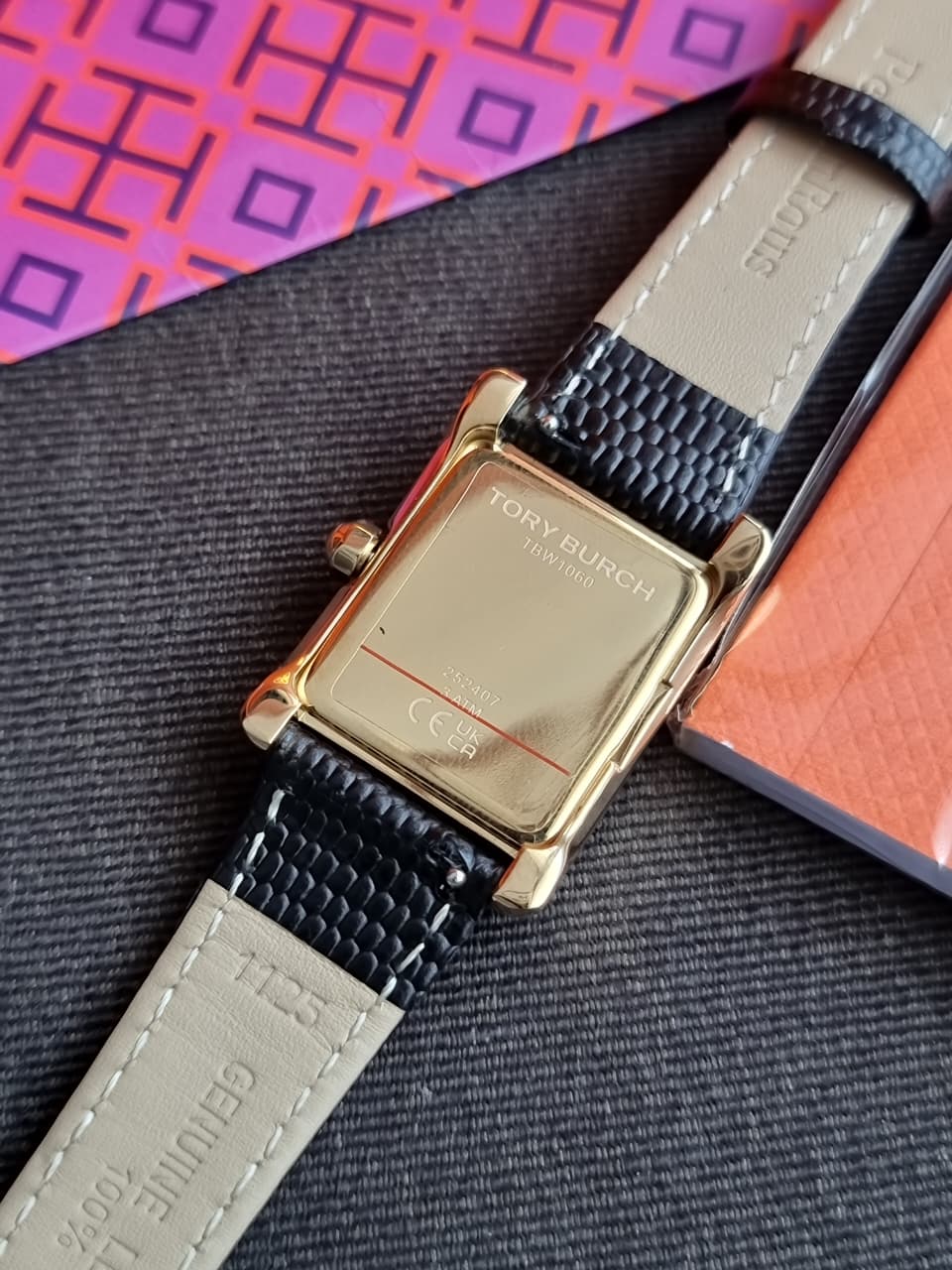 Tory Burch Women's Eleanor Stainless Steel Bracelet Watch TBw1060 (STRAP CHANGE)