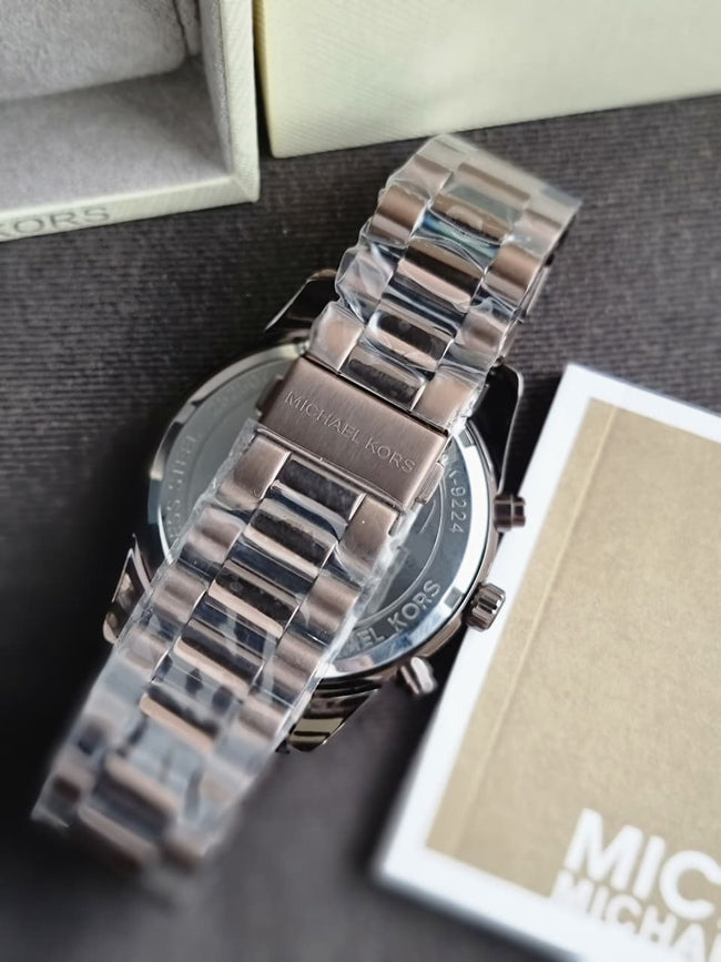 Michael Kors Lexington Brown Watch MK9224 Men's Luxury Steel Watch Main Image