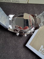 Michael Kors MK9236 Men's Watch Black Dial Stainless Steel 44mm
