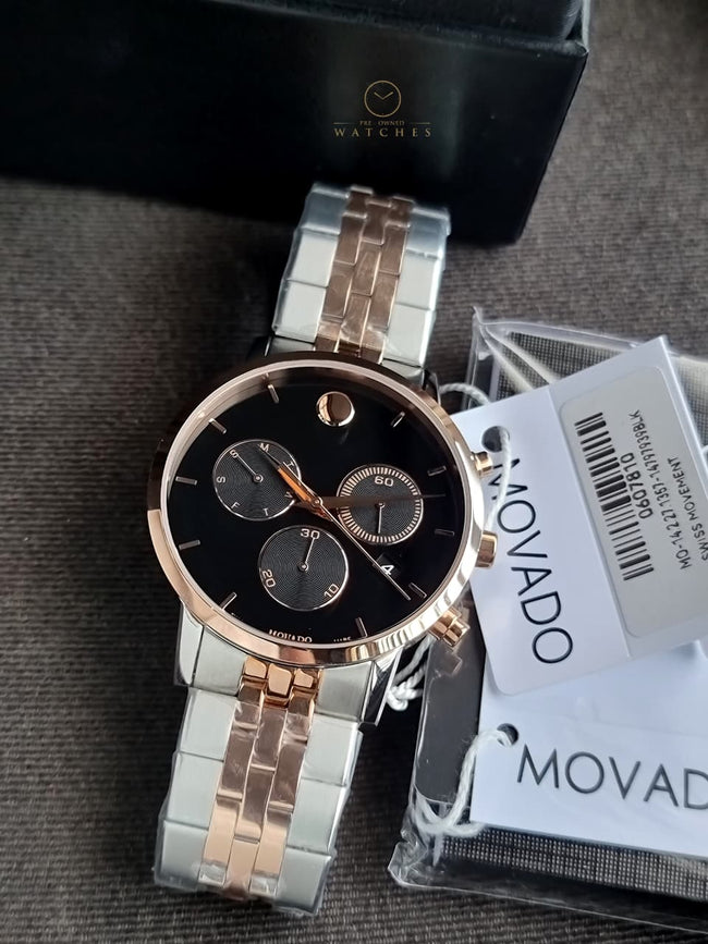 Movado 0607845 Men's Watch Iconic Museum Dial Swiss Quartz Hover Image