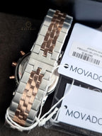 Movado 0607845 Men's Watch Iconic Museum Dial Swiss Quartz