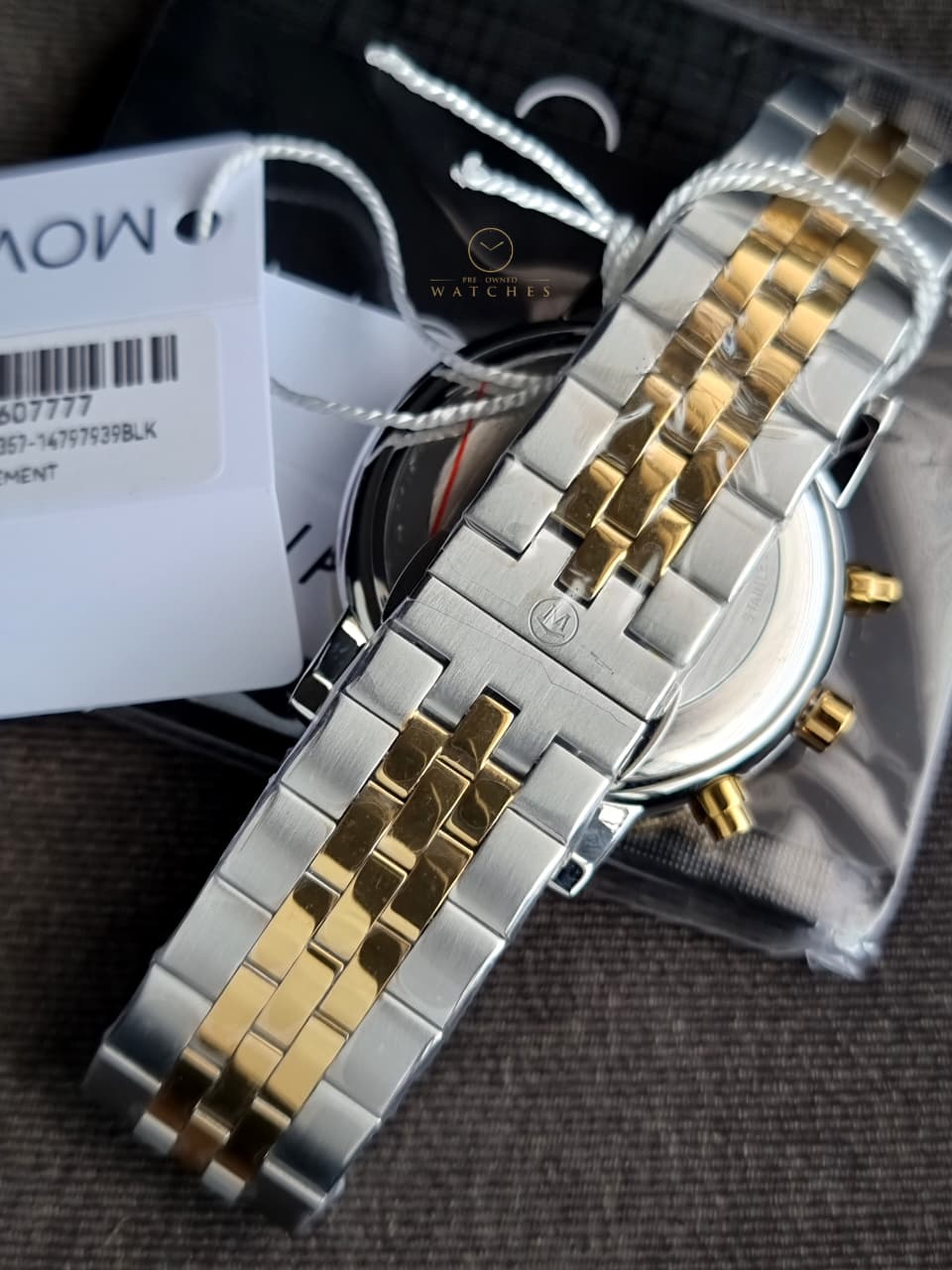 Movado Museum Classic 0607777 Black Dial Stainless Steel Watch