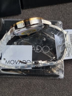 Movado Museum Classic 0607777 Black Dial Stainless Steel Watch