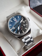 Swiss Military 06-5246 Men's Watch Black Dial Steel Bracelet 41mm