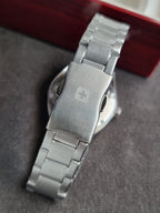 Swiss Military 06-5246 Men's Watch Black Dial Steel Bracelet 41mm