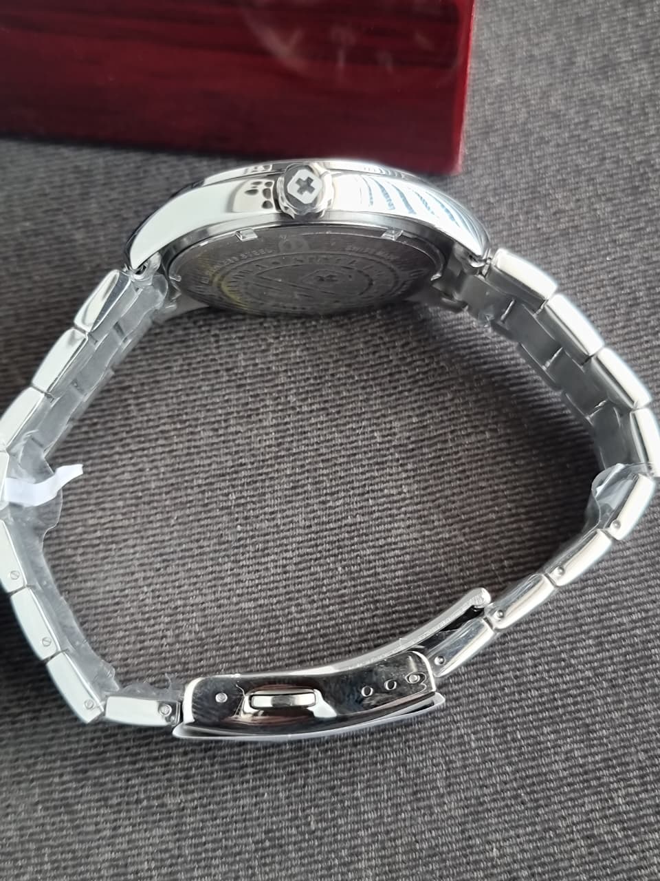 Swiss Military 06-5246 Men's Watch Black Dial Steel Bracelet 41mm