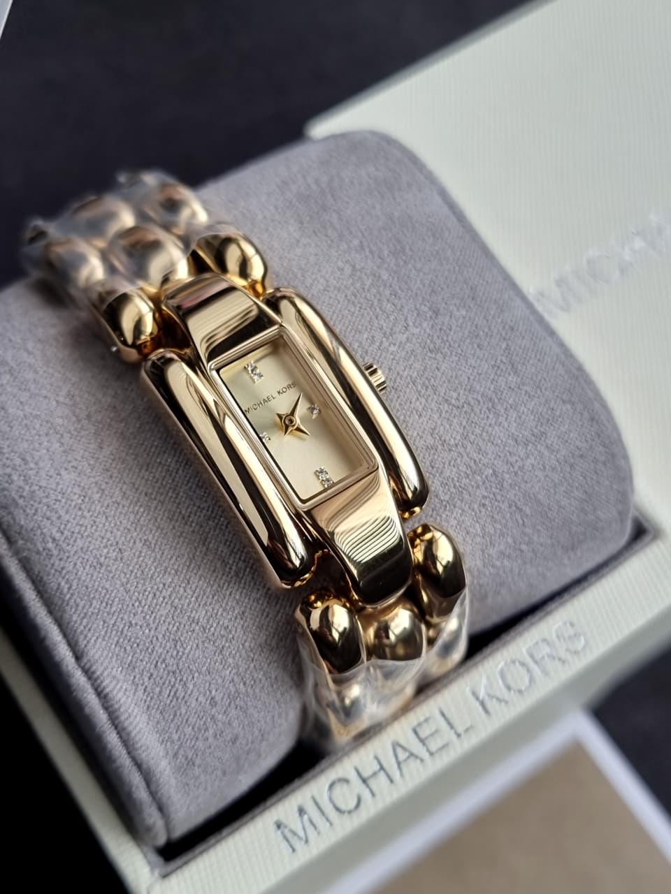 Michael Kors MK4921 Mini Women's Watch Gold Tone 21mm