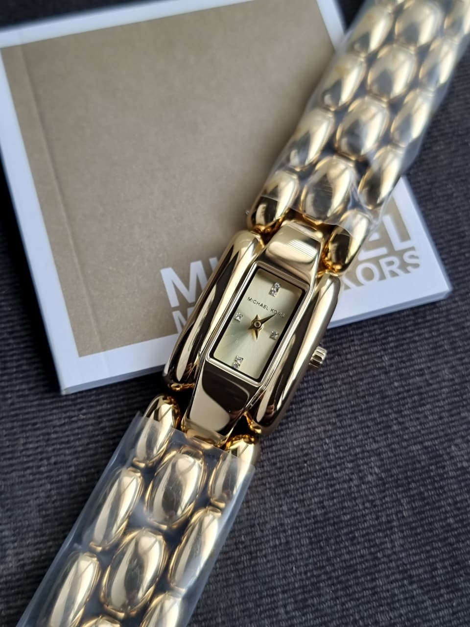 Michael Kors MK4921 Mini Women's Watch Gold Tone 21mm