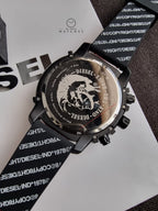 Diesel DZ4530 Men's Watch Chronograph Black Dial Steel 45mm