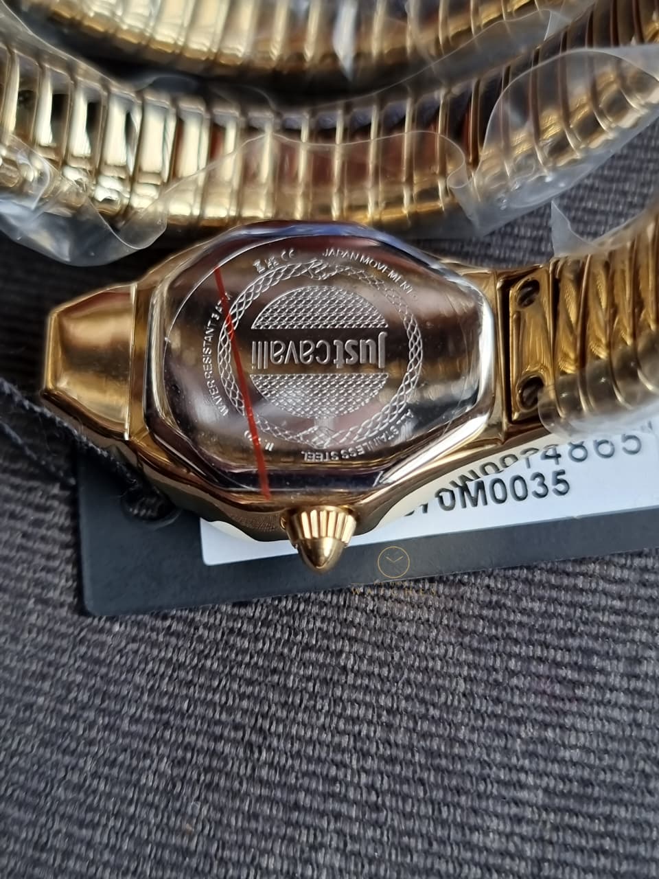 Just Cavalli Women's Watch JC1L370M0035 Green Dial Steel Bracelet
