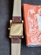 Tory Burch TBW1073 Women's Watch Mother of Pearl Dial Gold (Strap After Market)