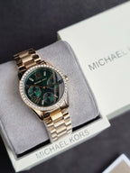 Michael Kors MK4924 Women's Watch Gold Tone Stainless Steel 33mm
