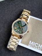 Michael Kors MK4924 Women's Watch Gold Tone Stainless Steel 33mm