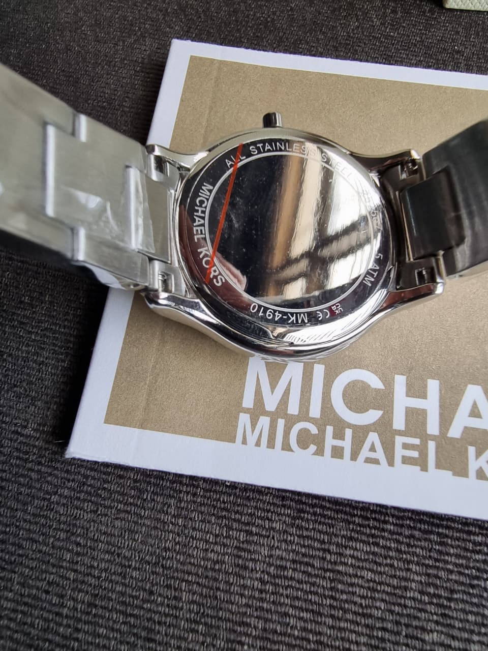 Michael Kors MK4910 Sage Women's Watch – Mother of Pearl Dial 31mm, Stainless Steel, Quartz