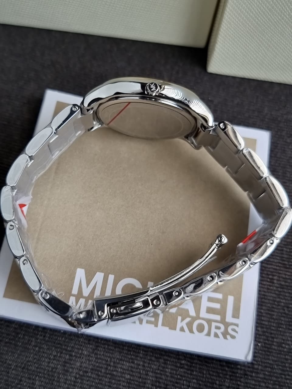 Michael Kors MK4910 Sage Women's Watch – Mother of Pearl Dial 31mm, Stainless Steel, Quartz