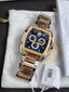 Versace Dominus VE6H00723 Men's Watch – Blue Dial Chronograph, Two-Tone Stainless Steel, Quartz