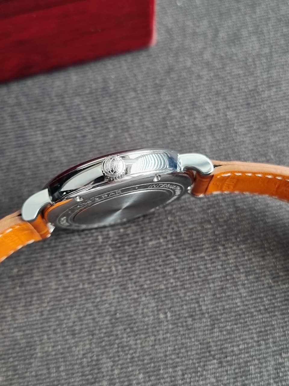 IWC Portofino Automatic IW458101 – Silver Dial, Steel Case, Leather Strap, 37mm