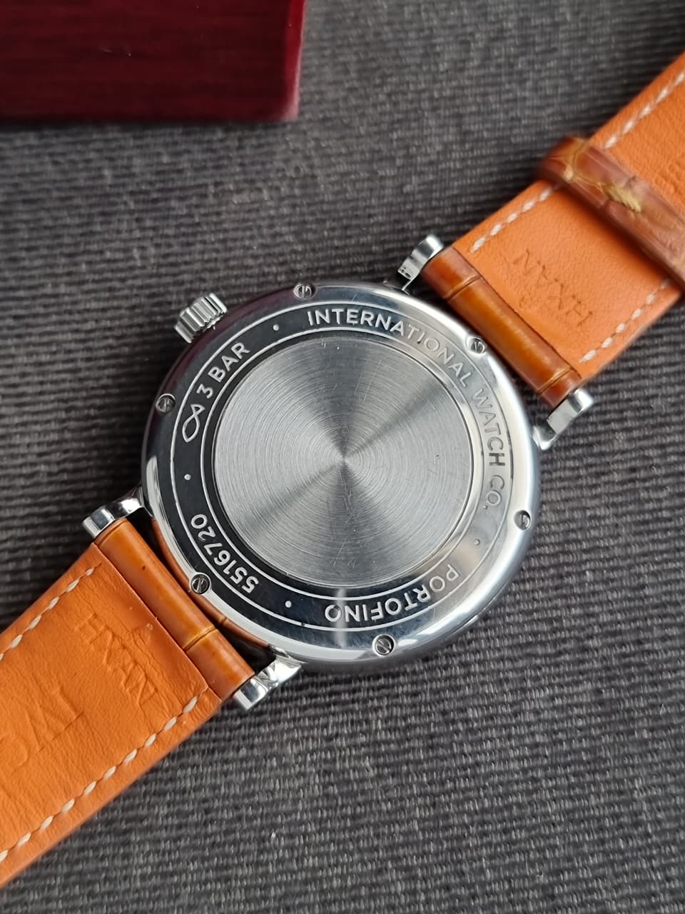 IWC Portofino Automatic IW458101 – Silver Dial, Steel Case, Leather Strap, 37mm