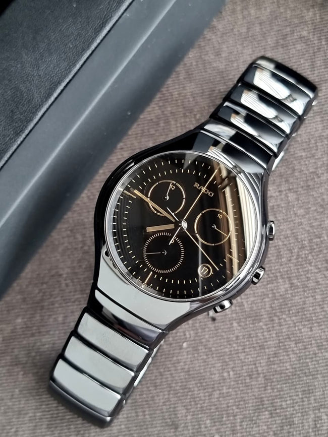 Rado True R27814152 Men's Watch – Black Dial, High-Tech Ceramic, Automatic, 40mm Main Image