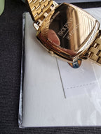 Fossil LE1217 Nick Jonas Machine Luxe Gold Watch Malachite Dial