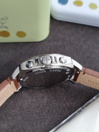 Fossil Privateer BQ2819 Men's Watch – Chronograph, Brown Leather Strap, Stainless Steel, Quartz