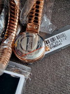 Just Cavalli Signature Snake JC1L301M0045 Women's Watch – Rose Gold Stainless Steel, Quartz