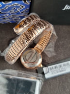 Just Cavalli Signature Snake JC1L301M0045 Women's Watch – Rose Gold Stainless Steel, Quartz