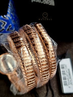 Just Cavalli Enchanting Snake JC1L302M0045 Women's Watch – Green Dial, Rose Gold Stainless Steel, Quartz