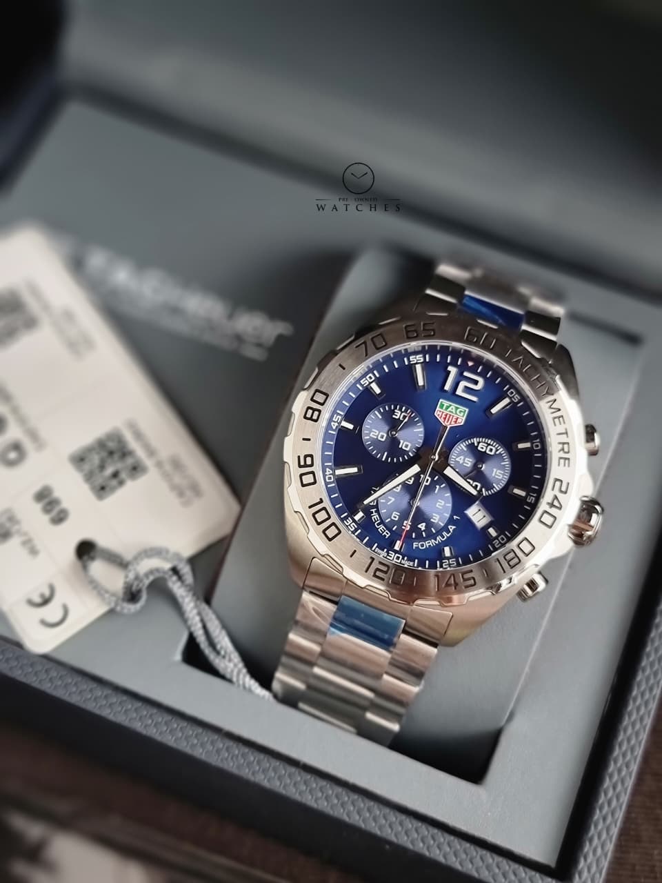 TAG Heuer Formula 1 Chronograph CAZ101K.BA0842 – Quartz, Stainless Steel, 43mm