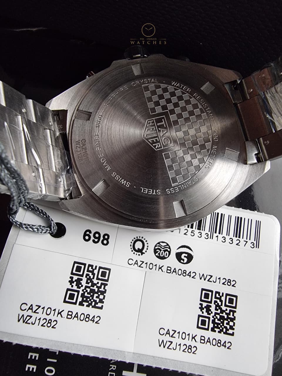 TAG Heuer Formula 1 Chronograph CAZ101K.BA0842 – Quartz, Stainless Steel, 43mm