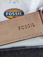 Fossil Minimalist FS6094 Men's Watch – Stainless Steel, Clean Dial, Quartz