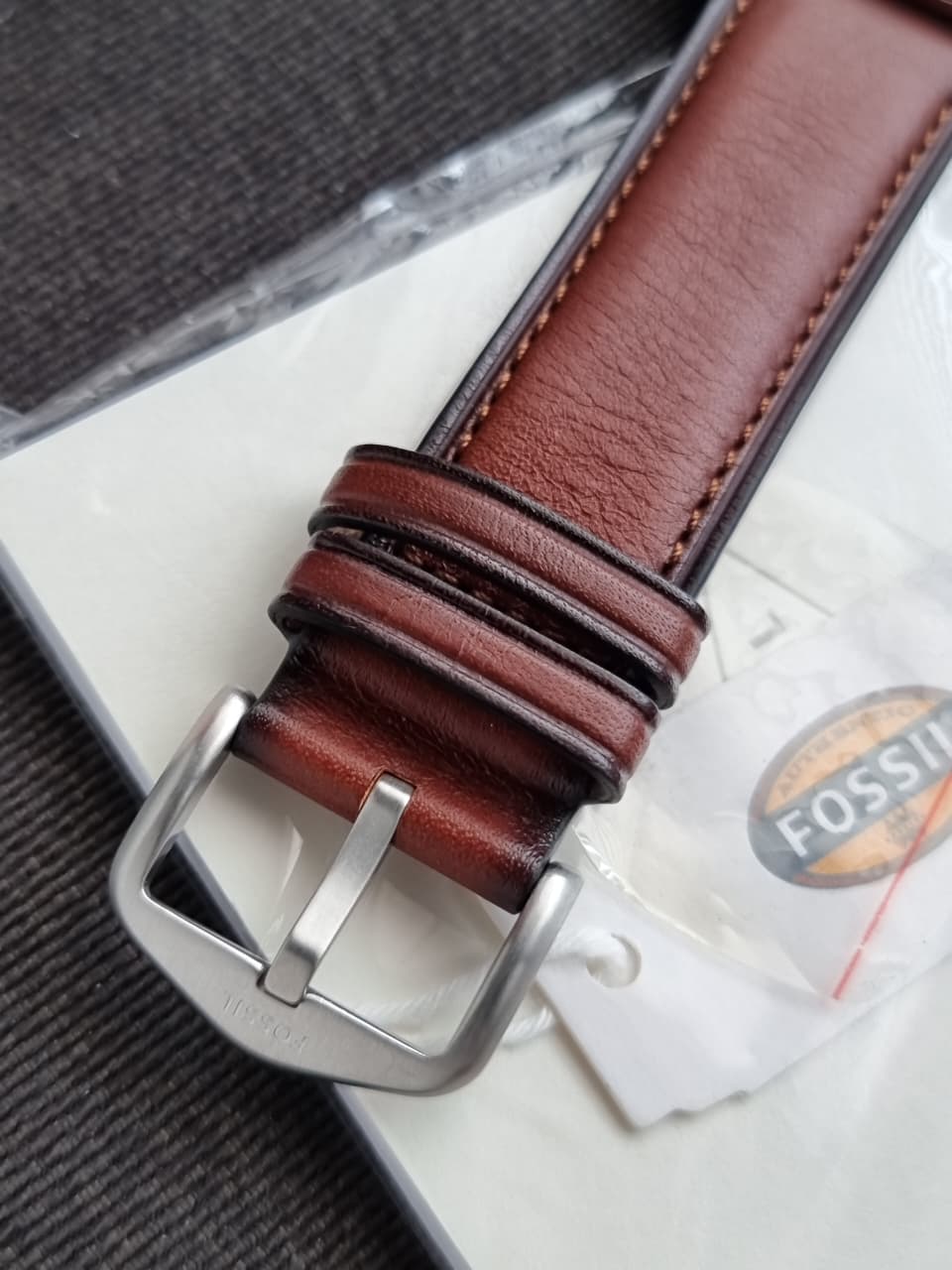 Fossil Minimalist FS6094 Men's Watch – Stainless Steel, Clean Dial, Quartz