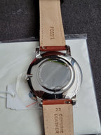 Fossil Minimalist FS6094 Men's Watch – Stainless Steel, Clean Dial, Quartz
