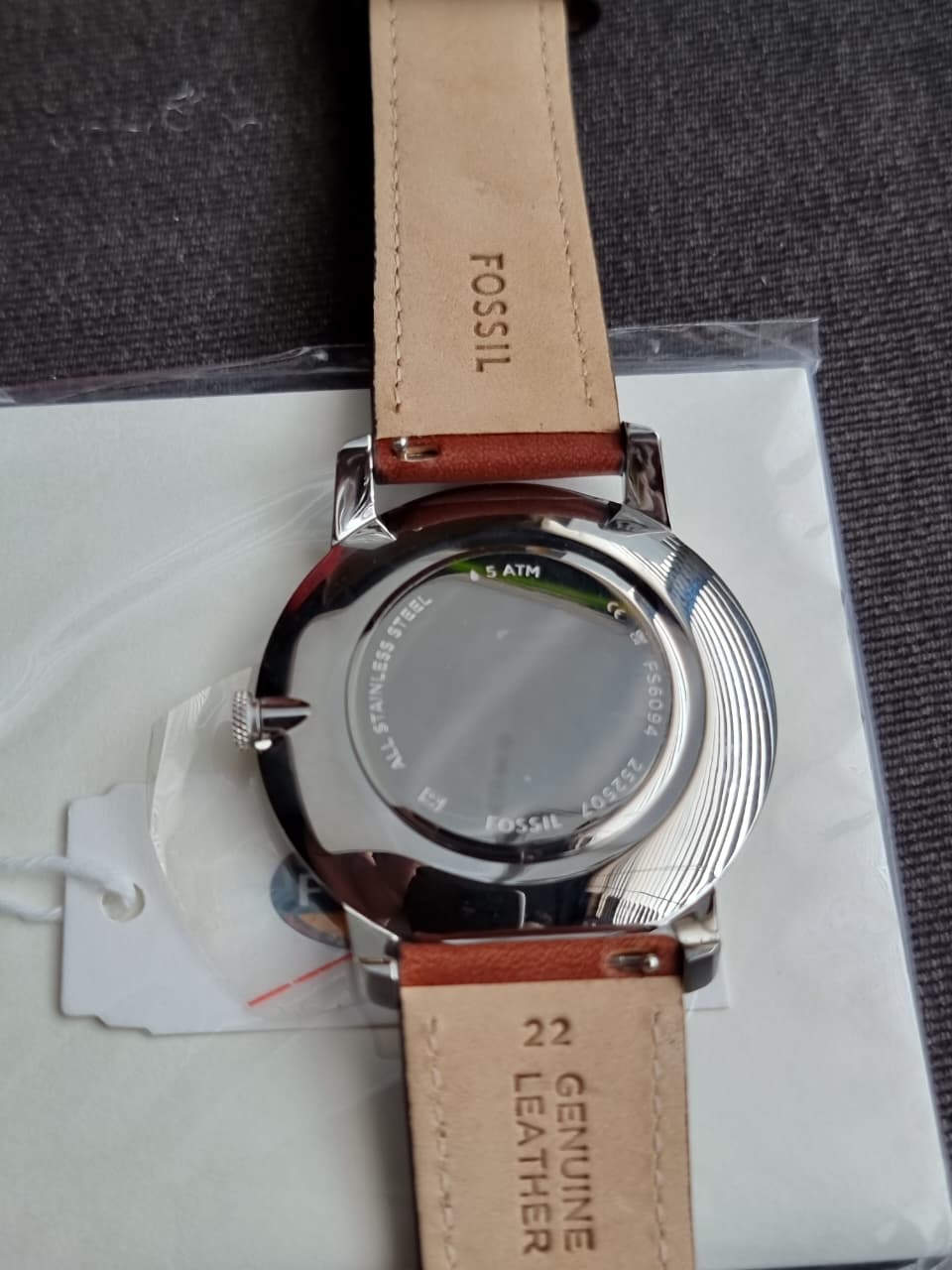 Fossil Minimalist FS6094 Men's Watch – Stainless Steel, Clean Dial, Quartz