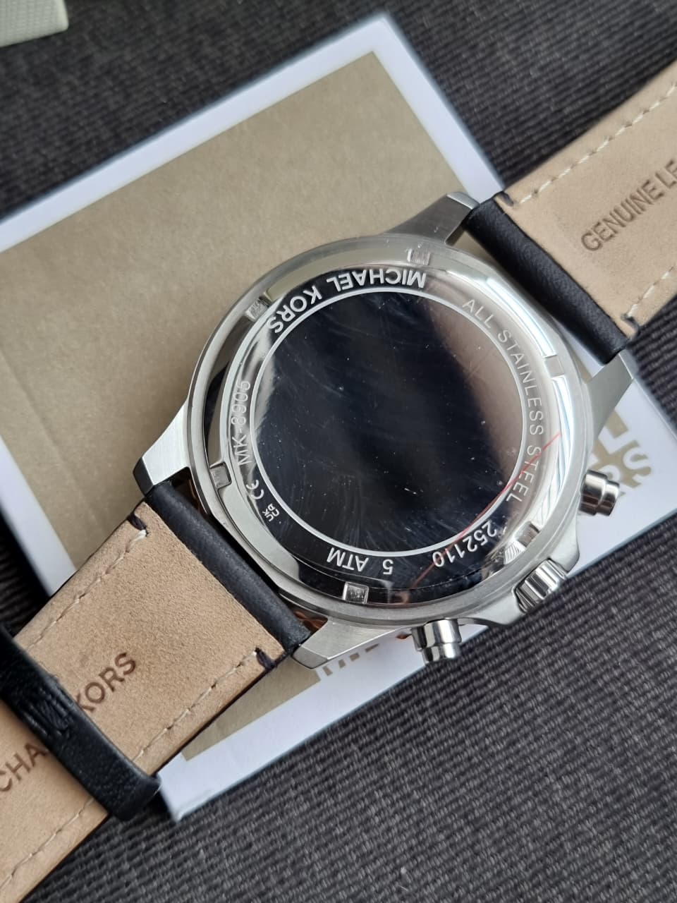 Michael Kors Cortlandt MK8905 Men's Watch – Chronograph, Stainless Steel, Quartz