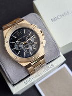Michael Kors Lennox MKO1236 Men's Watch – Analog, Stainless Steel, Quartz