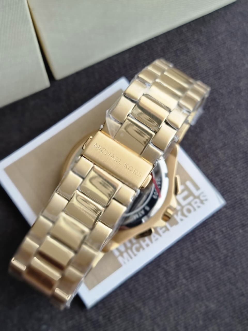 Michael Kors Lennox MKO1236 Men's Watch – Analog, Stainless Steel, Quartz