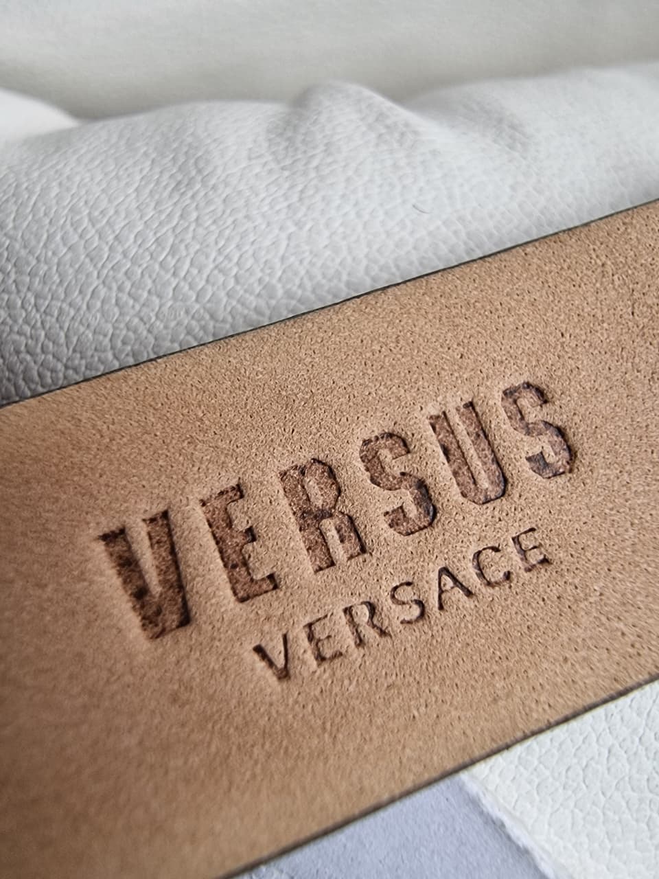 Versus Versace Women's Watch – Blue Dial, Blue Leather Strap, Quartz, 36mm