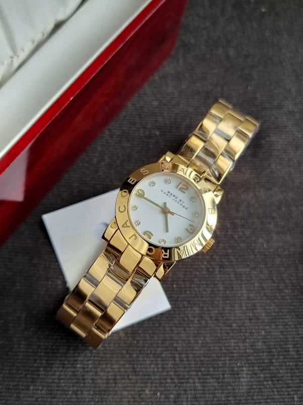 Marc By Marc Jacobs Mini Amy White Dial MBM3057 Women's Watch