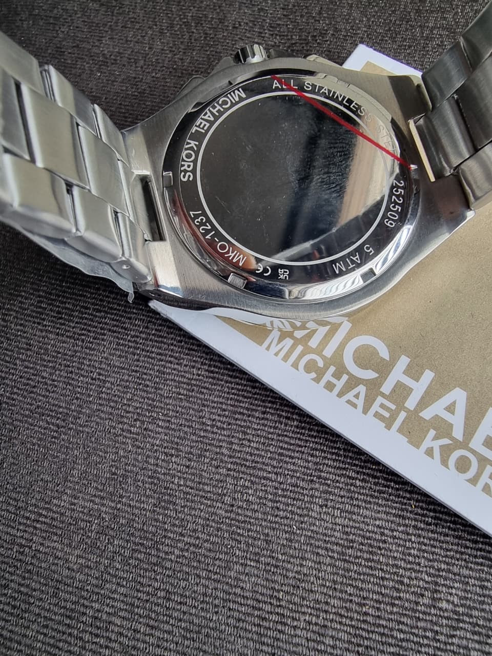 Michael Kors MKO1237 Women's Watch – Stainless Steel, Quartz, Elegant Fashion Design